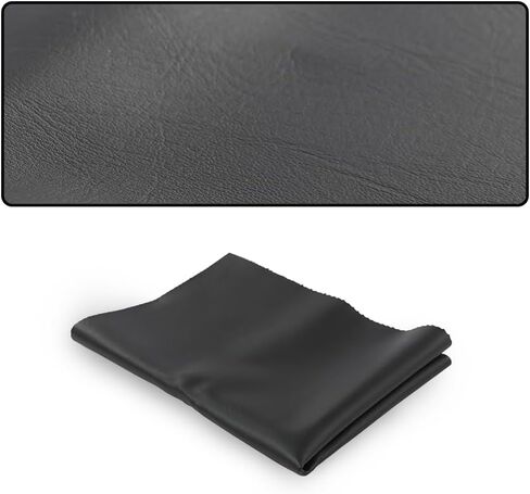 G-PLUS Motorcycle Seat Cover Fabric Vinyl ATV Scooter Seat Cover Material Motorcycle Flexible Seat Protector 24" x 36" (Matte Black) in Saudi Arabia