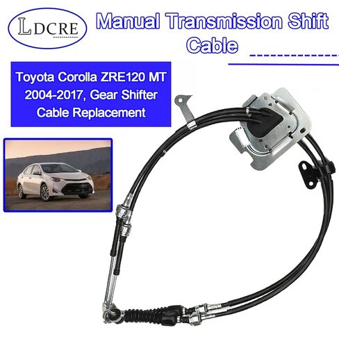 Manual Transmission Shift Cable 33820-02630 3382002630 Compatible with Toyota Corolla ZRE120 MT 2004-2017, Gear Shifter Cable Replacement in Saudi Arabia