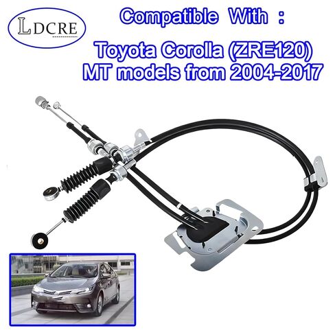 Manual Transmission Shift Cable 33820-02630 3382002630 Compatible with Toyota Corolla ZRE120 MT 2004-2017, Gear Shifter Cable Replacement in Saudi Arabia