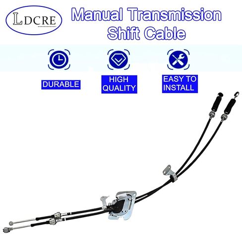 Manual Transmission Shift Cable 33820-02630 3382002630 Compatible with Toyota Corolla ZRE120 MT 2004-2017, Gear Shifter Cable Replacement in Saudi Arabia