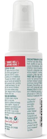 طارد الحشرات النباتية بدون البعوض، فعال في مكافحة البعوض والبعوض والذباب العض، مصنوع يدويًا وخالي من DEET، تركيبة غير دهنية، زجاجة رذاذ سعة 8 أونصة in Kuwait