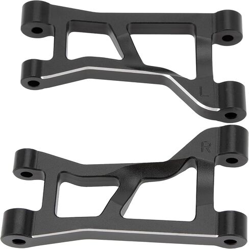 طقم أذرع تعليق من الألومنيوم من MEUS RACING لأجزاء ترقية Traxxas 1/16 Mini Maxx/Mini XRT #10731 (أسود) in Kuwait