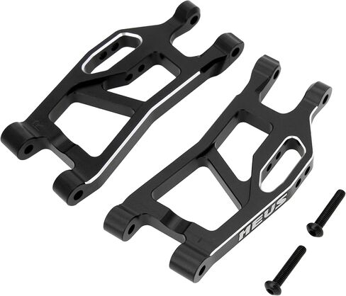 طقم أذرع تعليق من الألومنيوم من MEUS RACING لأجزاء ترقية Traxxas 1/16 Mini Maxx/Mini XRT #10731 (أسود) in Kuwait