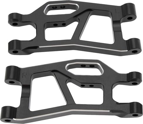 طقم أذرع تعليق من الألومنيوم من MEUS RACING لأجزاء ترقية Traxxas 1/16 Mini Maxx/Mini XRT #10731 (أسود) in Kuwait