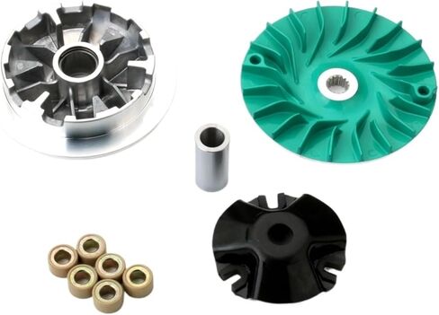 مجموعة بكرة قابض السباق مع جرس وحزام مناسب لمحرك السكوتر Nvx155 Aerox155 Nmax155 Nvx Aerox 155cc قطع غيار 4T in Kuwait