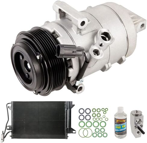 لمجموعة مكيف الهواء لينكولن MKZ 2010 مع مكثف ومجفف ضاغط التيار المتردد - BuyAutoParts 61-89491R6 جديد in Kuwait