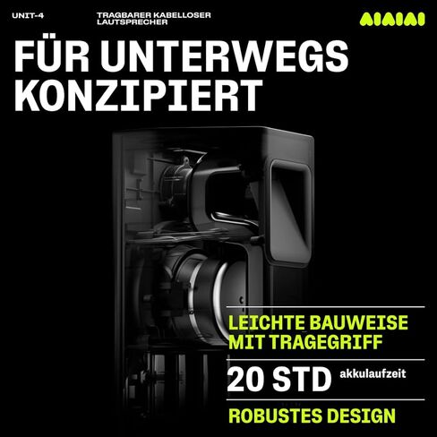 AIAIAI Unit-4 Wireless+ Portable Studio Monitors Featuring Ultra Low Latency Wireless Mode with +20hrs Playback in Kuwait