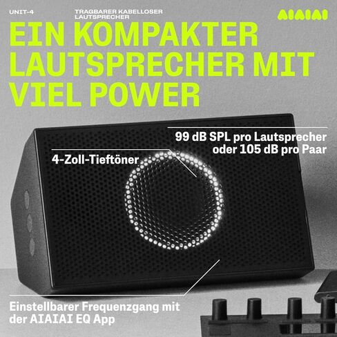 AIAIAI Unit-4 Wireless+ Portable Studio Monitors Featuring Ultra Low Latency Wireless Mode with +20hrs Playback in Kuwait
