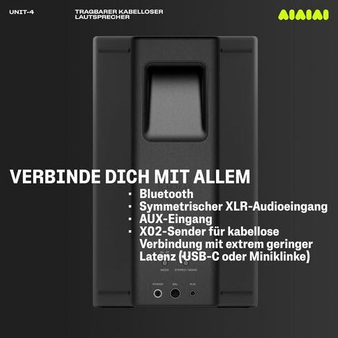 AIAIAI Unit-4 Wireless+ Portable Studio Monitors Featuring Ultra Low Latency Wireless Mode with +20hrs Playback in Kuwait
