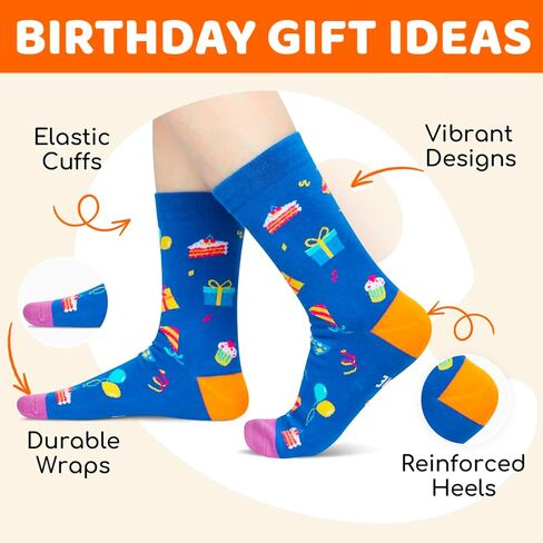 Zmart 13th Birthday Gift Ideas Socks - 13th Birthday Socks for 13 Year Old Boys Girls, Gift Ideas for 13 Year Old Teens in Saudi Arabia