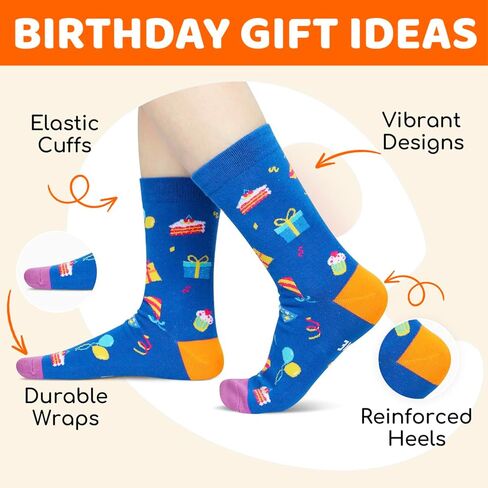 Zmart 13th Birthday Gift Ideas Socks - 13th Birthday Socks for 13 Year Old Boys Girls, Gift Ideas for 13 Year Old Teens in Saudi Arabia