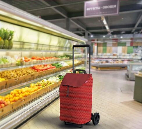 Gimi Easy 40 Litre Compact Weight Trolley Foldable Weight Trolley with Load up to 30 kg, Lightweight and Handy in Saudi Arabia