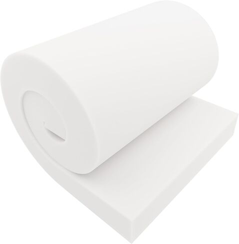 GoTo Foam 5" Height x 26" Width x 34" Length 44ILD (Firm) Upholstery Cushion Made in USA in Saudi Arabia