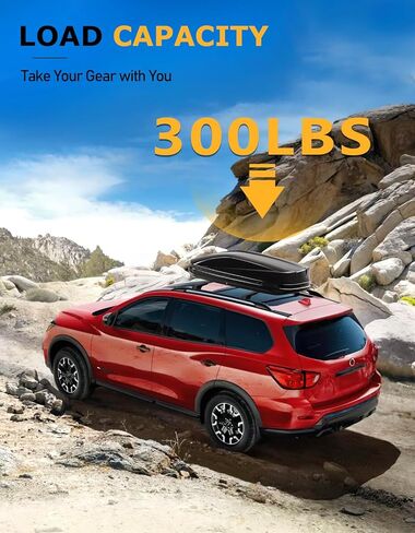 قضبان متقاطعة لرف السقف بوزن 220 رطل من Tuyoung متوافقة مع KIA Telluride X-PRO وX-LINE 2023 2024 مع سياج جانبي مرتفع، وقضبان سقف من الألومنيوم شديدة التحمل مضادة للسرقة وقضبان عرضية على السطح in Kuwait