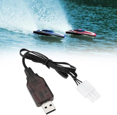 2S Life 6.4V 600mA USB to EL4.5-3P Plug Batteries Charging Wire for Most Model Remote Control Cars Trucks Speedboats in Saudi Arabia