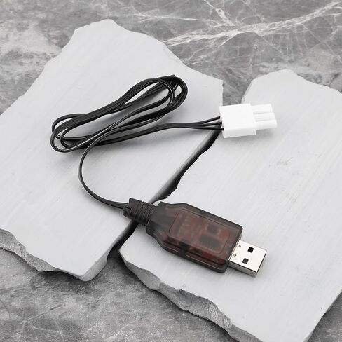 2S Life 6.4V 600mA USB to EL4.5-3P Plug Batteries Charging Wire for Most Model Remote Control Cars Trucks Speedboats in Saudi Arabia