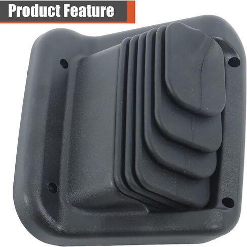 labwork Black Rubber 4 x 4 Transfer Case Manual Shifter Boot Replacement for F250 F350 5.4L 6.0L 1999-2007 F81Z7277BC in Saudi Arabia