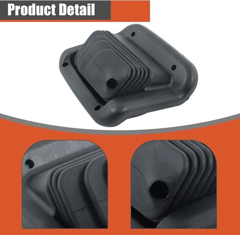 labwork Black Rubber 4 x 4 Transfer Case Manual Shifter Boot Replacement for F250 F350 5.4L 6.0L 1999-2007 F81Z7277BC in Saudi Arabia
