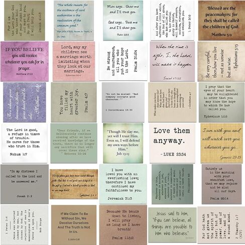 Bible Verse Stickers, No Repeat Christian Vintage Inspirational Quote Sticker, Typewriter Scripture Stickers in Saudi Arabia