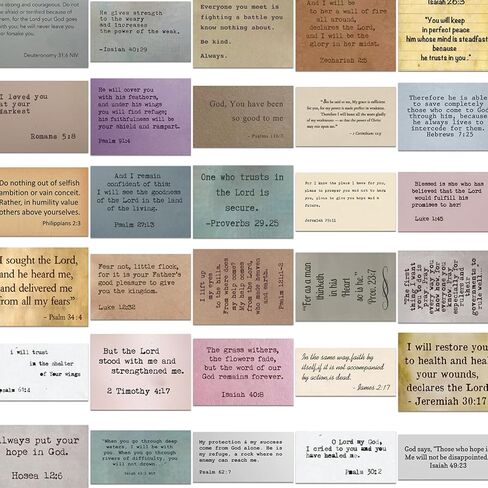 Bible Verse Stickers, No Repeat Christian Vintage Inspirational Quote Sticker, Typewriter Scripture Stickers in Saudi Arabia