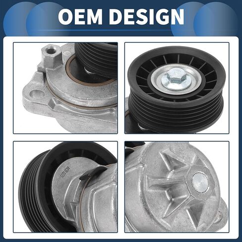 Belt Tensioner Drive Belt Tensioner Pulley Assembly for Ford Escape 2009-2012 2.5L L4 Gas No.6E5Z6A228B Metal 1 Pc in Saudi Arabia