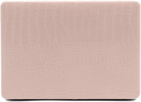 MacBook Air 13 inch Case (A1466/A1369, Older Version 2010-2017 Release), Premium PU Leather Case Compatible for Older MacBook Air 13 (No Touch ID), Crocodile Print Pink in Saudi Arabia
