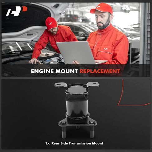 A-Premium Rear Transmission Mount Compatible with Nissan NV2500, NV3500, 2012 2013 2014 2015 2016, 5.6L in Saudi Arabia
