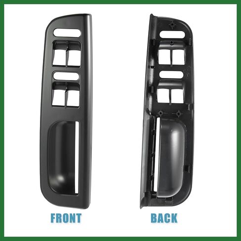 Motoforti Door Window Switch Bezel Panel for Volkswagen Passat B5 Jetta Bora Golf MK4 1998-2004 3B1867171E Interior Control Cover Driver Front Left Side Door Trim Black Long-Lasting in Saudi Arabia