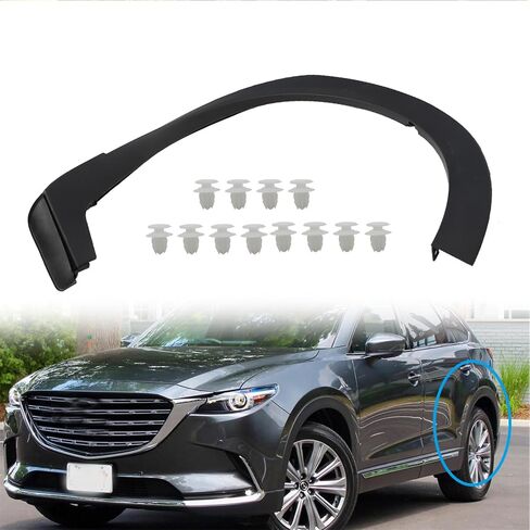 حاجز قولبة لفتح العجلة الجانبية للسائق الخلفي الأيسر متوافق مع CX-9 2.5L 2016-2023 TK48-51-W60 in Saudi Arabia