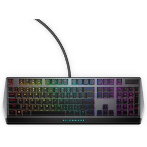 Alienware Low-Profile RGB Gaming Keyboard AW510K: Alienfx Per Key RGB LED - Media CONTROLS & USB Passthrough - Cherry MX Low Profile Red Switches in Kuwait