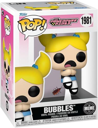 Funko Pop! Animation: Meme - Bubbles - The Powerpuff Girls - Collectable Vinyl Figure - Gift Idea - Official Merchandise - Toys for Kids & Adults - Cartoon Fans - Model Figure for Collectors in Saudi Arabia