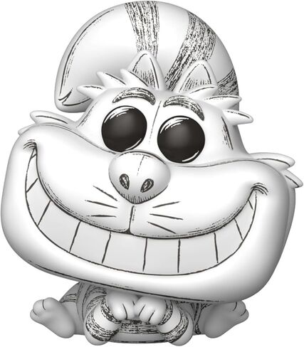 Funko Pop! Disney: Sketched - Cheshire Cat - Collectable Vinyl Figure - Gift Idea - Official Merchandise - Toys for Kids & Adults - Disney Fans - Model Figure for Collectors and Display in Saudi Arabia