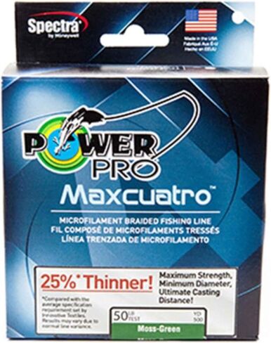 Power Pro 33400200150Y MaxCuatro Spectra HT Braided Fishing Line in Saudi Arabia