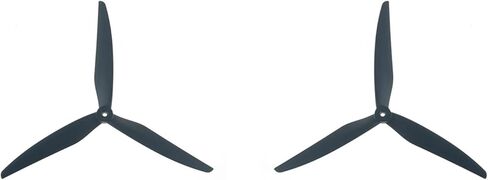 2 زوج Gemfan 1050 10X5X3 3-Blade 8 بوصة المروحة المصنوعة من الألياف الزجاجية والنايلون CW CCW Cinelifter Macro Quad Props LR8 RC FPV X-Class Drone in Saudi Arabia