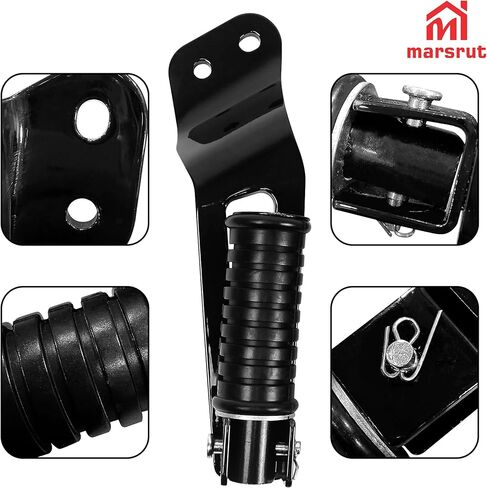 Bolt Accessories for Yamaha Passenger Pegs, Rear Left-Right Foot Peg Pair Fits for YAMAHA Bolt XV950 R-Spec 2014-2024 and for YAMAHA Bolt XV950 XV 950 2014-2020, Footrest Bracket Support Mount Kit in Saudi Arabia