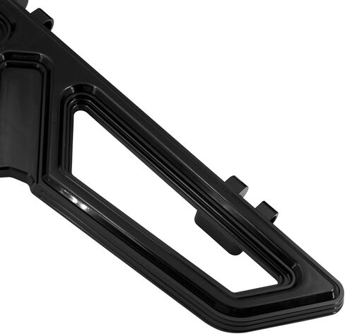 Driver Floorboards Rider Front Footboards Pedal Foot Peg Fit For Harley Touring Road King Road Glide Electra Glide Street Glide Softail Dyna Black base Chrome frame in Saudi Arabia