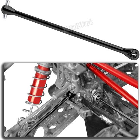 جزء ترقيات RC لـ 1/5 KRATON 8S BLX/Outcast 8S BLX، محاور عمود القيادة وعمود القيادة Dogbone وDiff Outdrive مع صواميل سداسية للعجلة، أسود وتيتانيوم in Saudi Arabia