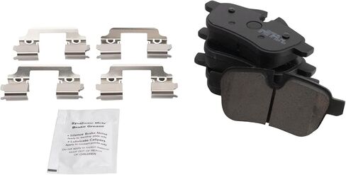 Front and Rear Brake Pad Set Ceramic Hardware Compatible with 2009-2016 BMW Z4 in Saudi Arabia