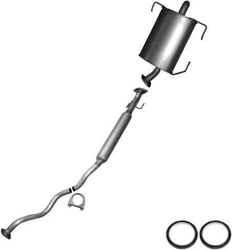 Northeastern Exhaust Resonator Pipe Muffler Exhaust System Kit Compatible With: 2009-2014 Nissan Cube 1.8L in Saudi Arabia