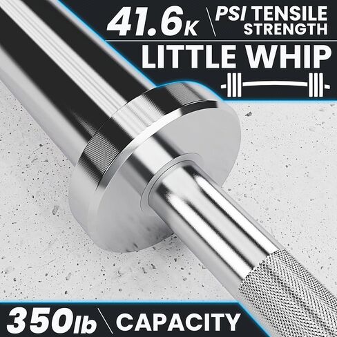 Synergee 25lb Barbell ذو خمسة أقدام وأكمام 2 بوصة. تصنيف 500 رطل لرفع الأثقال. متوفر باللون الكروم والفوسفات الأسود والسيراكوت الأحمر. in Kuwait