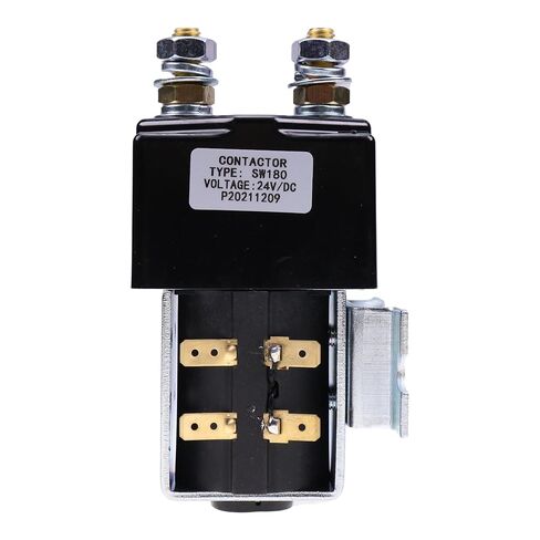24V DC المقاولين الملف اللولبي 24V ل QS-12R QS-15R QS-20R GS-2046 GS-2646 GS1530 GS1930 GS1932 Z-30/20N Z-34/22N Z-40/23N Z-45/25 يناسب عربة جولف ياماها يستبدل SW180 74267GT 74266 جي تي 19550 in Saudi Arabia