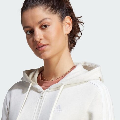هودي بسحاب كامل للسيدات من adidas، مقاس صغير in Saudi Arabia