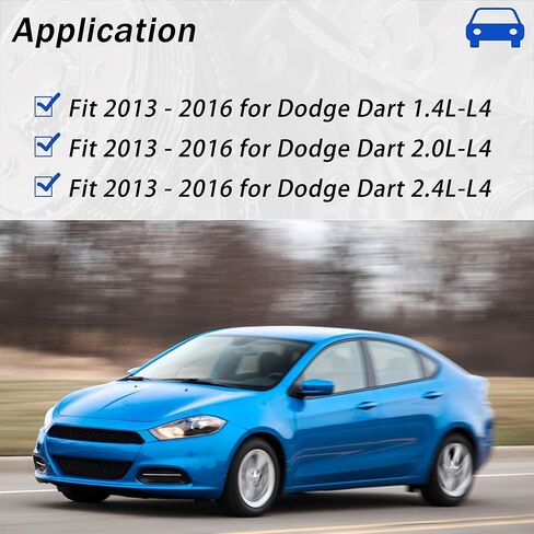 AUCERAMIC HGS1170 MLS Cylinder Head Gasket Set Fit 2013-2016 for Dodge Dart 1.4L 2.0L 2.4L L4 Replace 68188889AE 68188889AF in Saudi Arabia