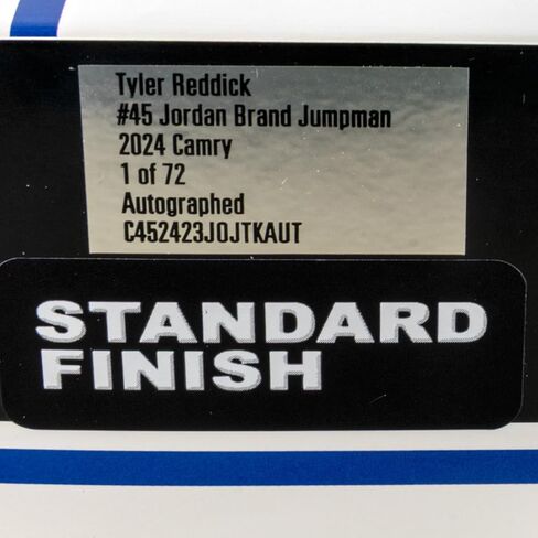 Lionel Racing Tyler Reddick Autographed 2024 Jordan Brand Chicago Diecast Car 1:24 Scale in Saudi Arabia
