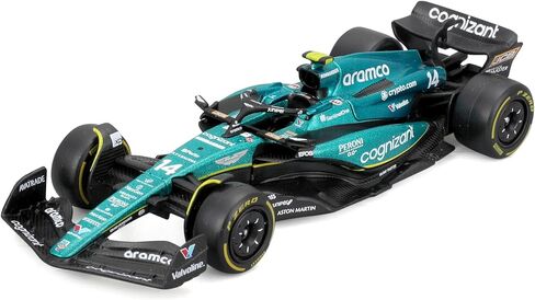 1:43 F1 Aston Martin Aramco F1 Team AMR23 2023 No.14 Fernando Alonso Alloy Car Die Cast Car Model (1/43 AMR23 No.14) in Saudi Arabia