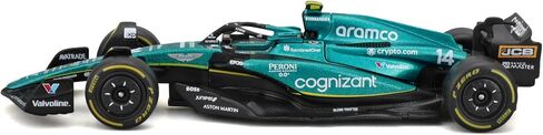 1:43 F1 Aston Martin Aramco F1 Team AMR23 2023 No.14 Fernando Alonso Alloy Car Die Cast Car Model (1/43 AMR23 No.14) in Saudi Arabia