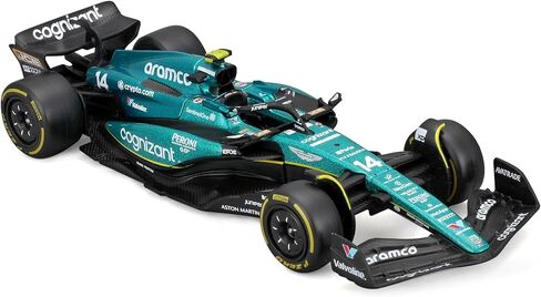 1:43 F1 Aston Martin Aramco F1 Team AMR23 2023 No.14 Fernando Alonso Alloy Car Die Cast Car Model (1/43 AMR23 No.14) in Saudi Arabia