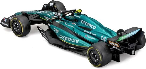 1:43 F1 Aston Martin Aramco F1 Team AMR23 2023 No.14 Fernando Alonso Alloy Car Die Cast Car Model (1/43 AMR23 No.14) in Saudi Arabia