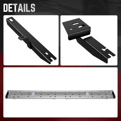 DNA Motoring 6.5 Inches Flat Board Side Steps Running Boards Compatible with Nissan Rogue 2021-2024, STEPB-U-RG21-T1 in Saudi Arabia