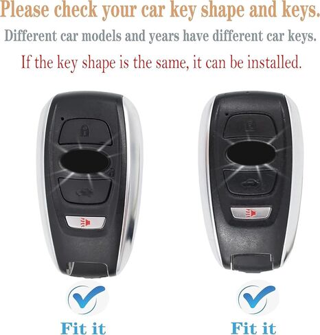 Key fob Cover Compatible with Subaru BRZ Legacy Outback Ascent Crosstrek Forester WRX Remote Smart Key,TPU Protective Key cas ﻿ (Pink) in Saudi Arabia